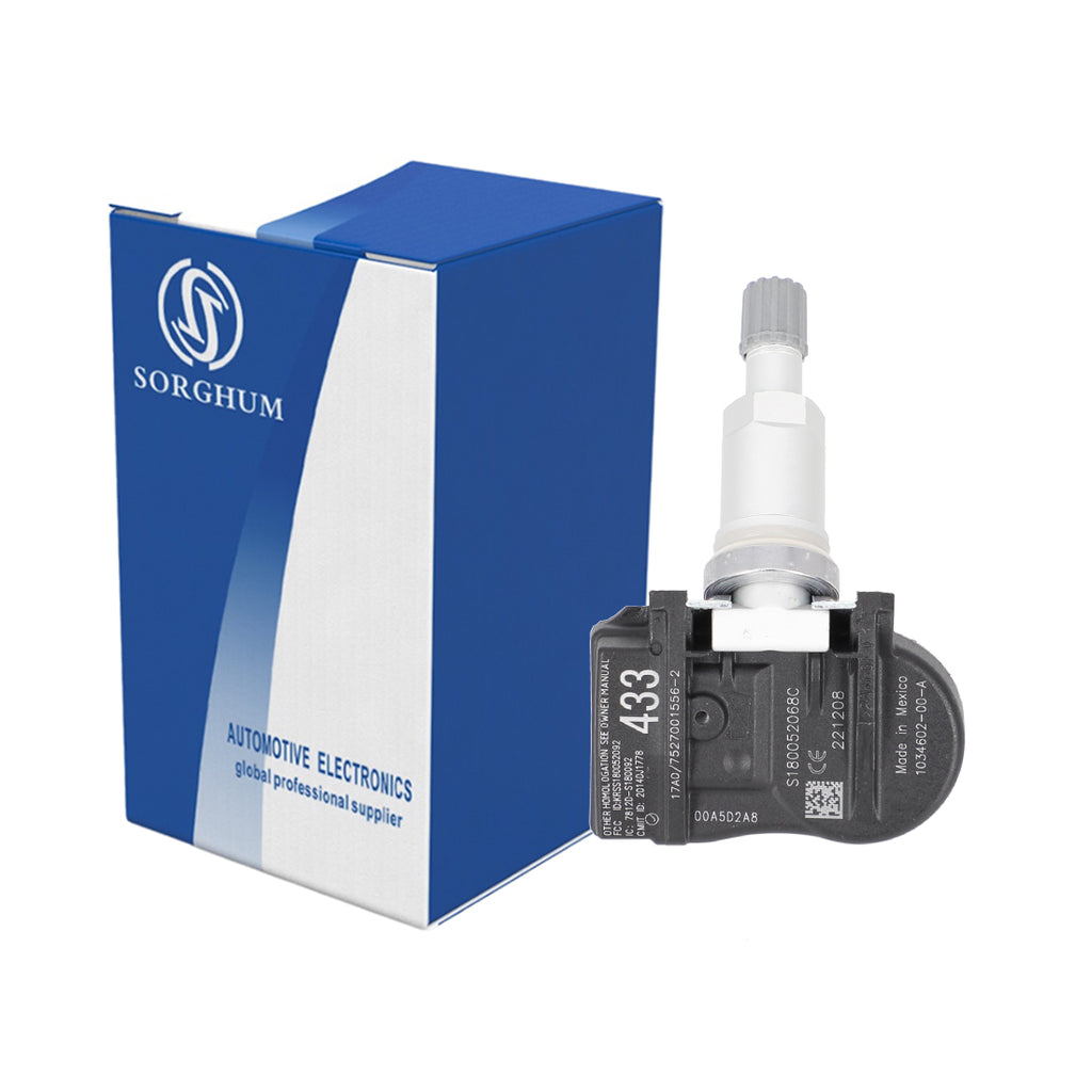 Sorghum 1034602-00-A TPMS Tire Pressure Sensor 433 MHz Fit for Tesla Model 3 Model X Model S