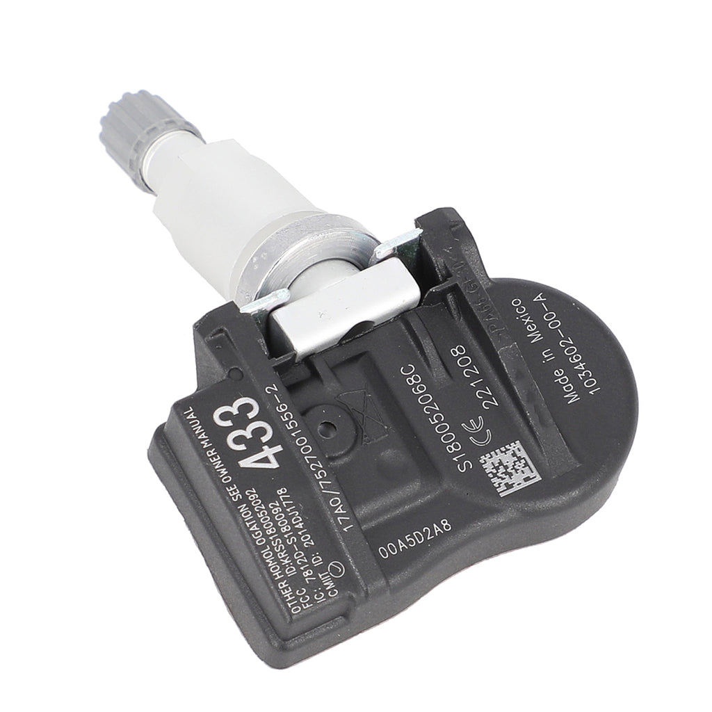 Sorghum 1034602-00-A TPMS Tire Pressure Sensor 433 MHz Fit for Tesla Model 3 Model X Model S