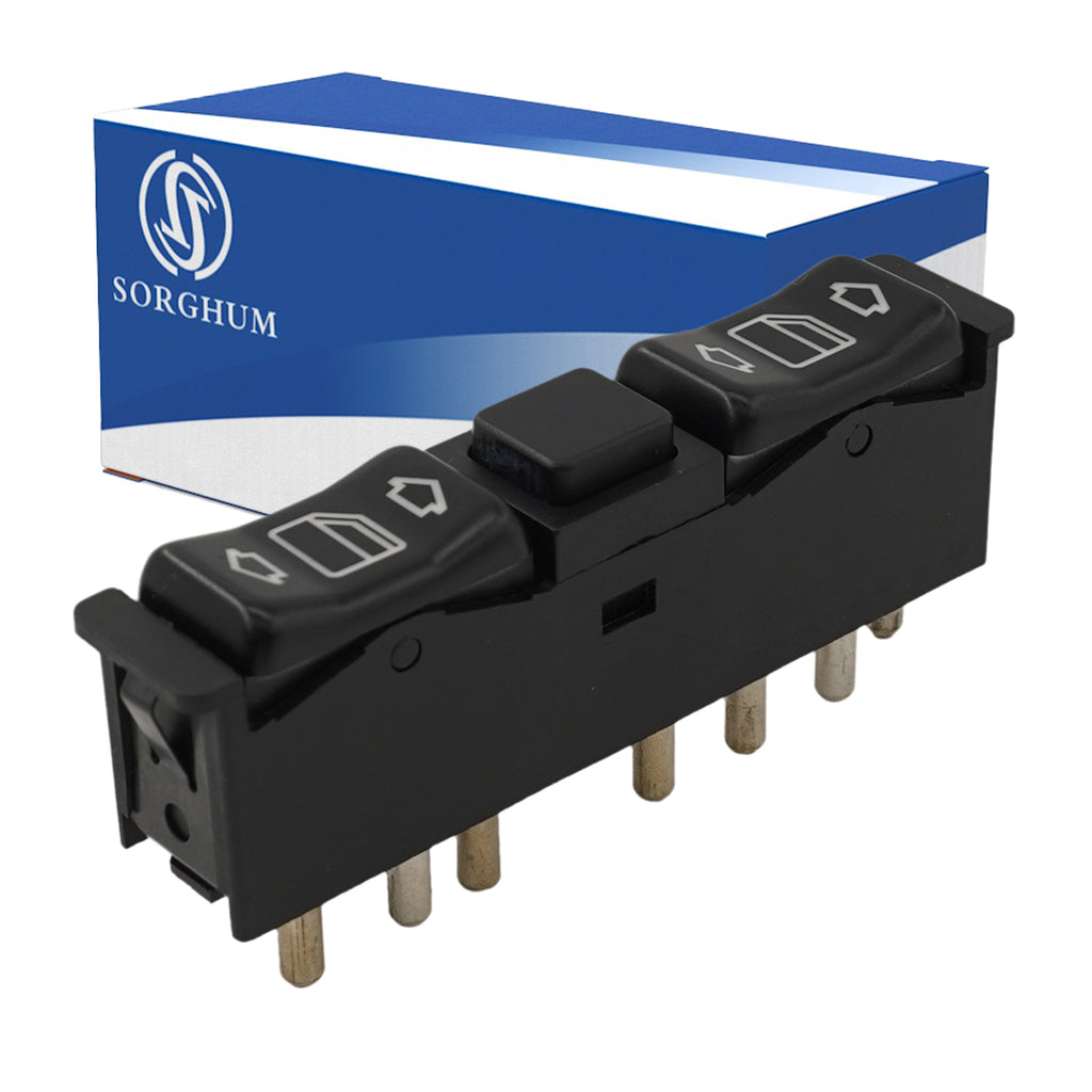 Sorghum 1268207910 Power Window Switch Fit for Mercedes Benz 190D 1984-1989 Mercedes Benz 190D Turbo 1987-1989