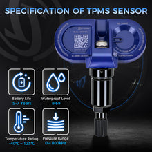 将图片加载到图库查看器，Sorghum 1490701-01-C TPMS Tire Pressure Sensor Bluetooth Fit for Tesla Model 3 S X Y