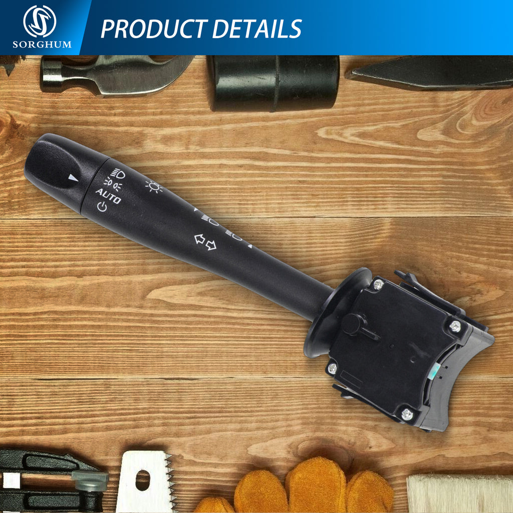 Sorghum 15840243 Turn Signal Switch Fit for 2004-2012 Chevy Malibu 2007-2010 Pontiac G6 2007-2009 Saturn Aura