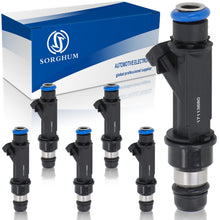 Load image into Gallery viewer, Sorghum 17113680 Fuel Injectors Set of 6 Fit for Chevrolet Trailblazer 2002-2007 Colorado LUV GMC Canyon Envoy Hummer H3 Saab 9-7x L6 4.2L