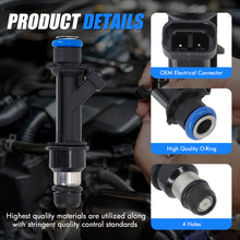 Load image into Gallery viewer, Sorghum 17113680 Fuel Injectors Set of 6 Fit for Chevrolet Trailblazer 2002-2007 Colorado LUV GMC Canyon Envoy Hummer H3 Saab 9-7x L6 4.2L