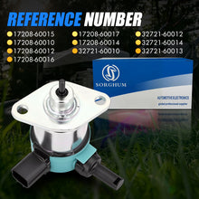 Load image into Gallery viewer, Sorghum 17208-60015 Fuel Shut Off Solenoid Fit for Kubota D1105 V1205 V1305 V1505