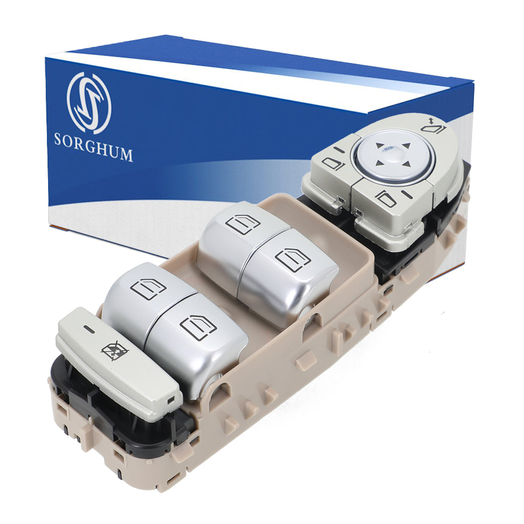 Sorghum 2059056811 Master Power Window Switch Fit for Mercede-Benz C300 GLC300 C43 2015-2018