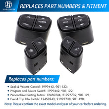 Load image into Gallery viewer, Sorghum 21997739 Audio Steering Wheel Control Switch Fit for 2004-2007 Buick Rainier 2003-2007 Cadillac Escalade