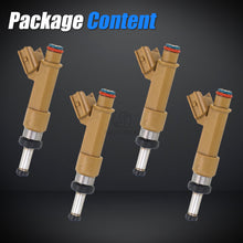 Laden Sie das Bild in den Galerie-Viewer, Sorghum 23209-39145 Fuel Injectors Set of 4 Fit for Toyota 2009-2018 Corolla 1.8L Toyota 2009-2013 Matrix 1.8L