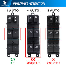 Load image into Gallery viewer, Sorghum 25401-ZJ60A Master Power Window Switch Fit for 2008 2009 2010 2011 2012 Nissan Sentra