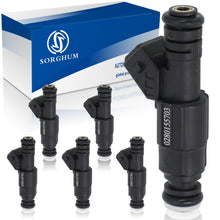 Load image into Gallery viewer, Sorghum 280155703 Fuel Injectors Set of 6 Fit for Jeep Cherokee XJ 1989-1998 Comanche MJ 1987-1992 Grand Cherokee ZJ 1993-1998 Wrangler YJ 1991-1995 Wrangler TJ 1997-1998