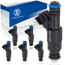 Laden Sie das Bild in den Galerie-Viewer, Sorghum 280155784 Fuel Injectors Set of 6 Fit for Jeep Cherokee 1999-2001 Grand Cherokee Wrangler 1999-2004 L6 4.0L Dodge Ram 1500 2500 Van 3500 Van