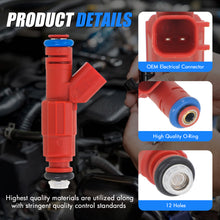 Laden Sie das Bild in den Galerie-Viewer, Sorghum 280156161 Fuel Injectors Set of 6 Fit for Jeep Grand Cherokee Wrangler TJ 1999-2004 Cherokee Liberty Ford Focus 2003-2007 Escape Mustang