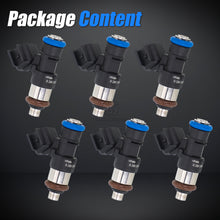 Laden Sie das Bild in den Galerie-Viewer, Sorghum 280158091 Fuel Injectors Set of 6 Fit for Ford Edge 2007-2011 Flex Fusion Taurus X Lincoln MKS MKT MKX MKZ Mazda 6 CX-9 V6 3.5 3.7L