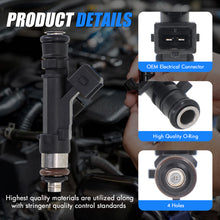 Charger l'image dans la galerie, Sorghum 280158205 Fuel Injectors Set of 4 Fit for Chevrolet Cruze 2011-2015 Cruze Limited 2016 Sonic 2012-2020 Trax Buick Encore 2013-2021 L4 1.4L