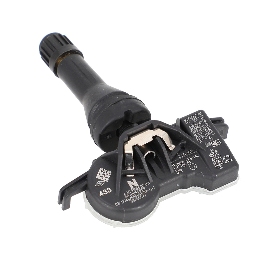Sorghum 40700-4CB0B TPMS Tire Pressure Sensor 433 MHz Fit for 2016-2020 Nissan Rogue Qashqai Altima Leaf
