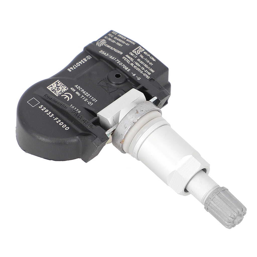 Sorghum 52933-F2000 TPMS Tire Pressure Sensor 433 MHz Fit for Hyundai Elantra Kia Rio