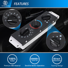 Load image into Gallery viewer, Sorghum 55056558AA Air Conditioning Panel Control Switch Fit for 2005-2006 Jeep Wrangler