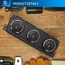 Load image into Gallery viewer, Sorghum 55056826AB Air Conditioning Panel Control Switch Fit for Dodge RAM 1500 2009-2012