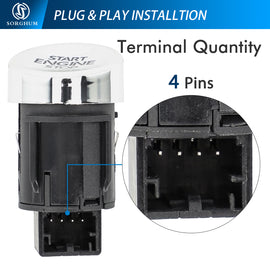 Sorghum 561959839 Ignition Switch Fit for 2002-2016 Volkswagen Passat