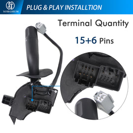 Sorghum 5L3Z13K359AAA Turn Signal Switch Fit for 2005 2006 2007 2008 Ford F-150