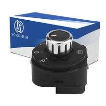 将图片加载到图库查看器，Sorghum 6RD959565B Rearview Mirror Adjust Knob Button Switch For VW Volkswagen Polo 6R 2011-2016
