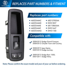 画像をギャラリービューアに読み込む, Sorghum 4602544AG Front Passenger Side White Power Window Lock Switch For Dodge Chrysle Jeep