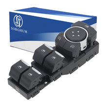 将图片加载到图库查看器，Sorghum LJ6T-14540-BCW Power Window Switch Fit for Ford Bronco Transit 150 250 350 MUSTANG