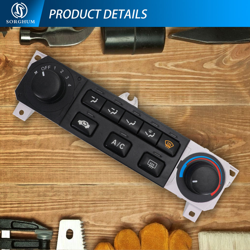 Sorghum 79600S84A000M1 Air Conditioning Panel Control Switch Fit for 1998-2000 Honda Accord 1998-2004 Honda Odyssey