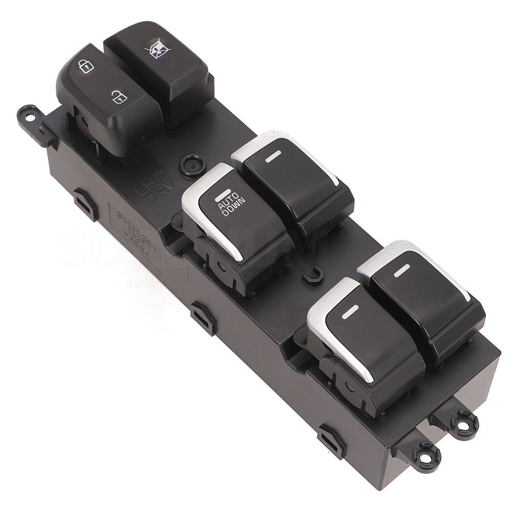 Sorghum 93570-B2100CA Master Power Window Switch Fit for 2014-2019 Kia Soul