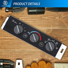 Load image into Gallery viewer, Sorghum 9378815 Air Conditioning Panel Control Switch Fit for 1996-1999 Chevrolet GMC C1500 C2500 C3500 K1500 K2500 K3500