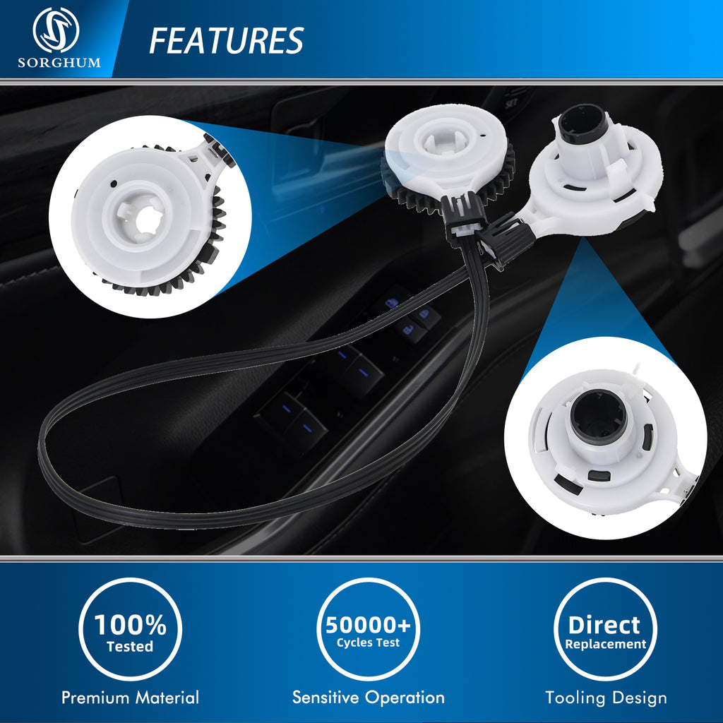 Sorghum 95476706 Left HVAC Temperature Control Cable Fit for 2012-2020 Chevrolet Sonic 2015-2022 Trax