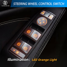 Load image into Gallery viewer, Sorghum A2049055302 Master Power Window Switch Silver Trim for Mercedes Benz C230 C250 C280 C300 350