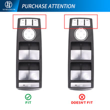 Load image into Gallery viewer, Sorghum A2049055302 Master Power Window Switch Silver Trim for Mercedes Benz C230 C250 C280 C300 350