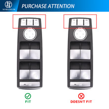 Load image into Gallery viewer, Sorghum A2049055402 Master Power Window Switch Silver For Mercedes Benz W204 C250 C300
