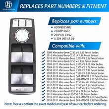 Load image into Gallery viewer, Sorghum A2049055402 Master Power Window Switch Silver For Mercedes Benz W204 C250 C300