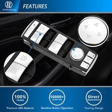 Load image into Gallery viewer, Sorghum A2049055402 Master Power Window Switch Silver For Mercedes Benz W204 C250 C300