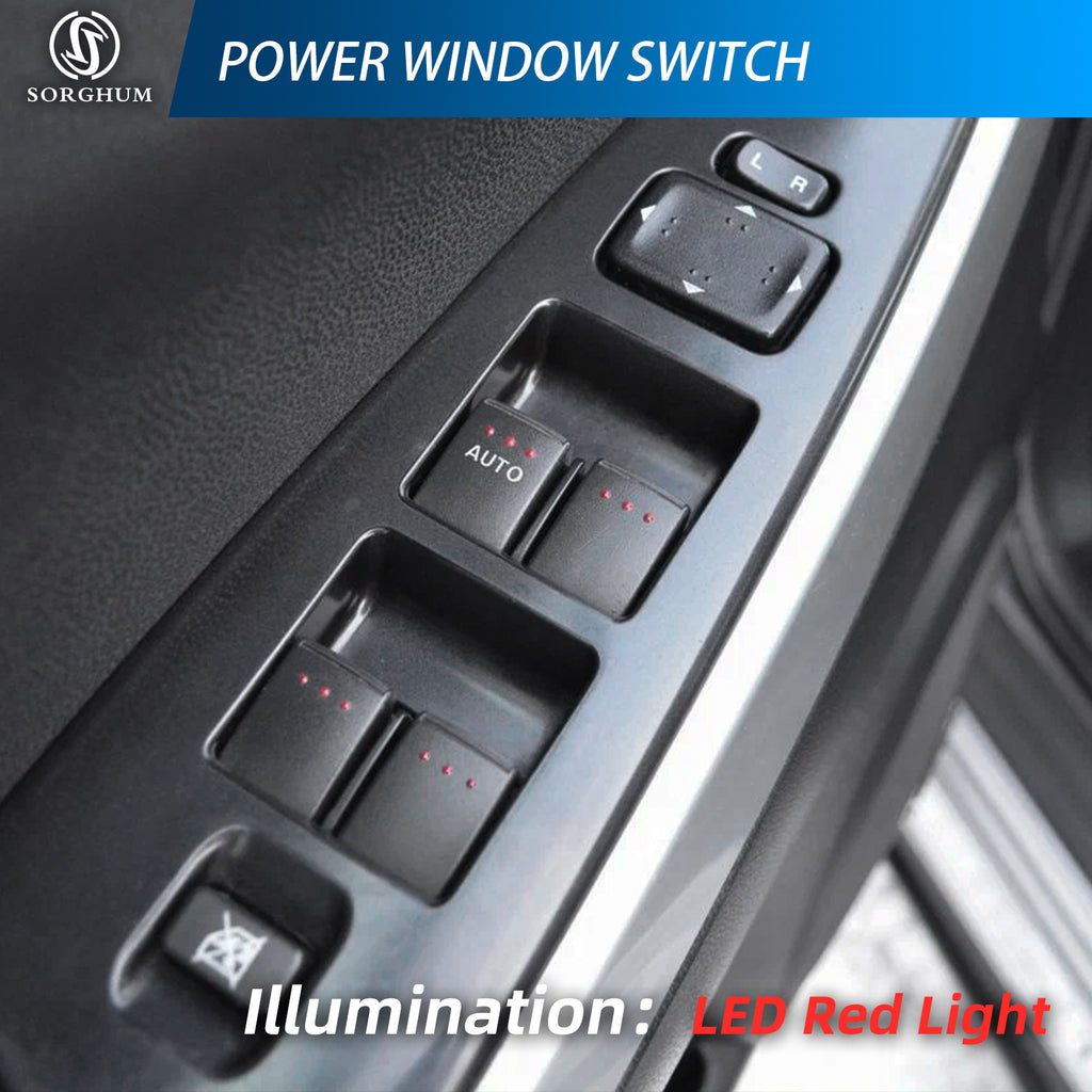Sorghum BN8F-66-350A Master Power Window Switch Fit for 2004-2006 Mazda 3 2009 Mazda 3