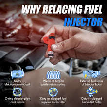 将图片加载到图库查看器，Sorghum CDH210 Fuel Injectors Set of 4 Fit for Yamaha Outboard 115HP 2000-2015 Mitsubishi Galant Eclipse Mirage Chevrolet Tracker Chrysler Sebring Dodge Stratus