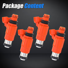将图片加载到图库查看器，Sorghum CDH210 Fuel Injectors Set of 4 Fit for Yamaha Outboard 115HP 2000-2015 Mitsubishi Galant Eclipse Mirage Chevrolet Tracker Chrysler Sebring Dodge Stratus