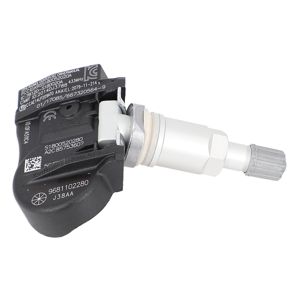 Sorghum FW93-1A159-AB TPMS Tire Pressure Sensor 433 MHz Fit for Land Rover Discovery LR4 Peugeot 207 308 307