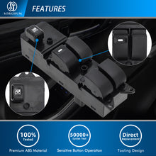 将图片加载到图库查看器，Sorghum MR587942 Master Power Window Switch Fit for Mitsubishi Lancer 2008-2009