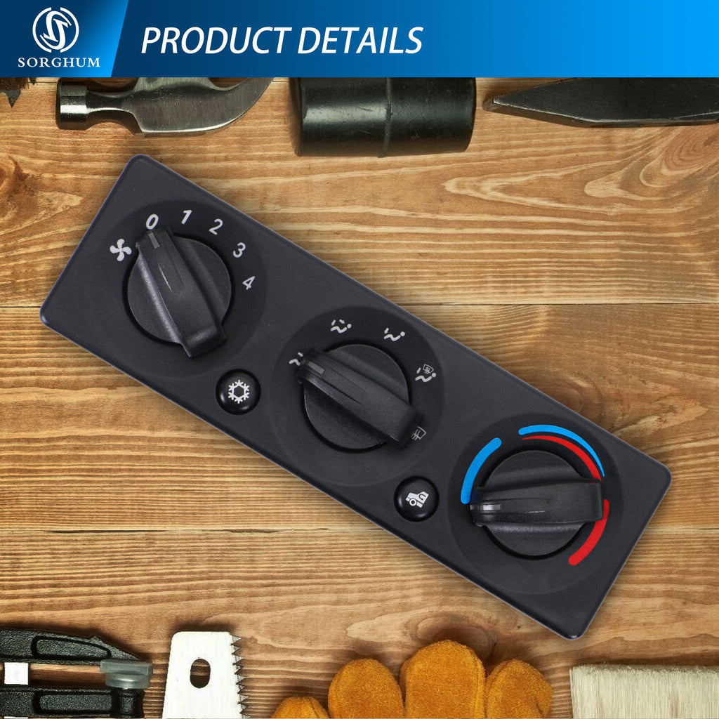 Sorghum Q21-6119 Air Conditioning Panel Control Switch Fit for Peterbilt 337 348 389