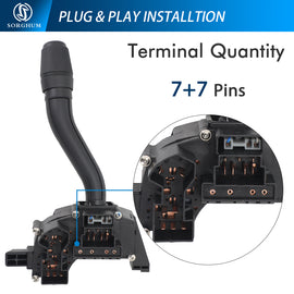 Sorghum YL3Z13K359AB Turn Signal Switch Fit for 2001 Ford F-250 Super Duty